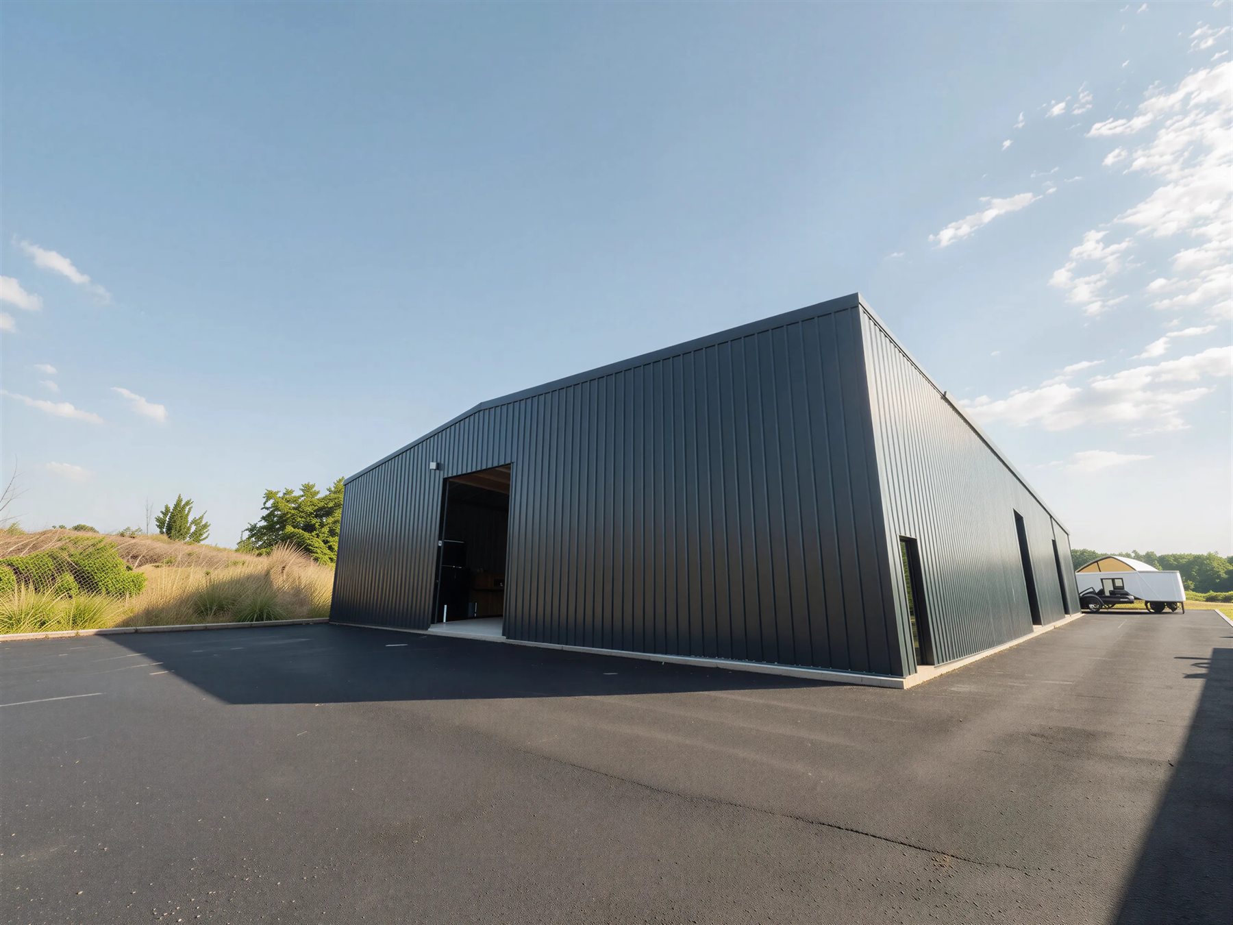 Agricultural steel building
